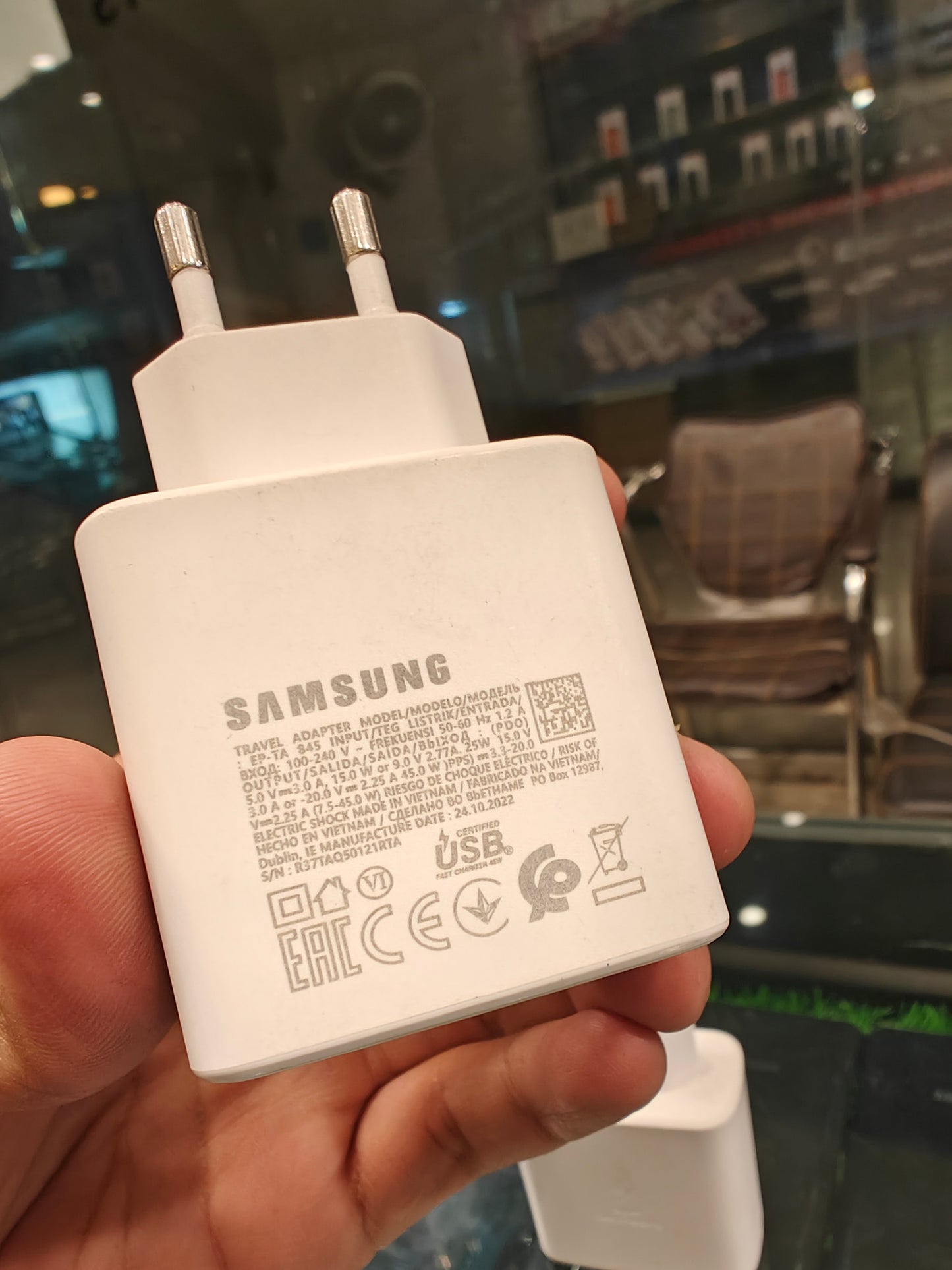 Samsung 45 watt 💯 original Slightly Used Best For S21 To S24 Series