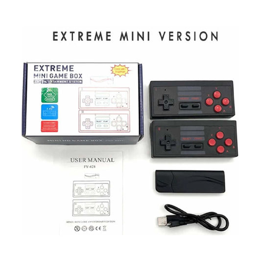 EXTREME MINI GAME BOX 2.4G HD With 2 Bluetooth Remote
