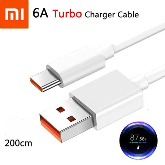 Mi 6A Turbo Cable Supports 33 to 120 Watts